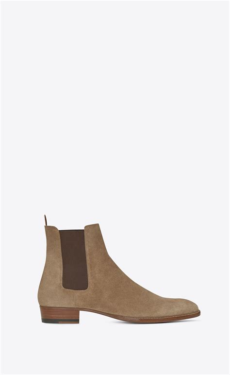 ysl chelsea boots fit|saint laurent suede chelsea boots.